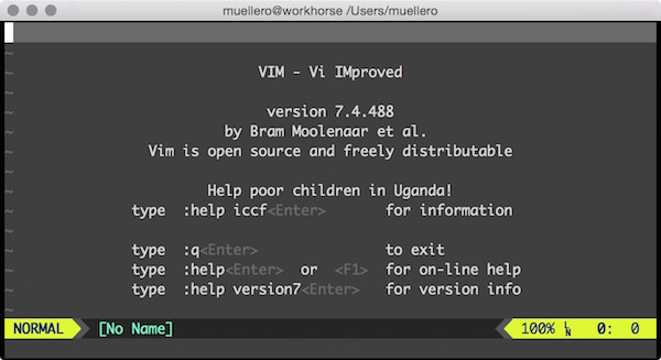 vim mac